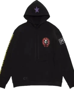 Black Chrome Hearts Hoodie