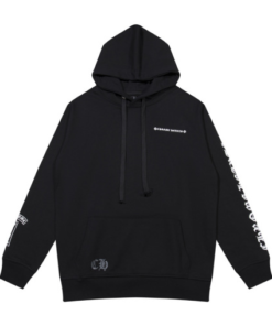 Chrome Heart Spine Cross Hoodie