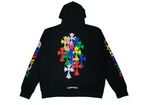 Chrome Hearts Multi Colors Black Hoodie