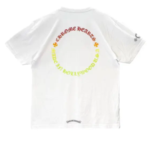 Chrome Hearts Chrome Hearts Gradient Circle Script T- Shirt