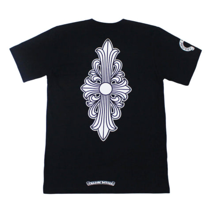 Chrome Hearts Floral Cross Tee – Black