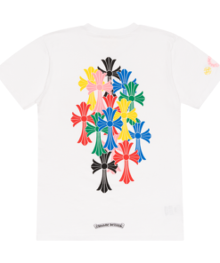 Chrome Hearts Multi Cross Cemetery White T-Shirt