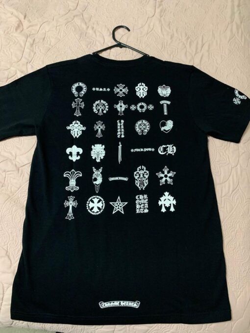 Chrome Hearts Multi Logo Black T-shirt1