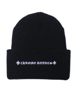 Chrome Hearts Plus Cross Beanie – Black