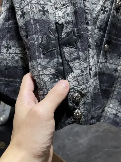 Chrome Hearts Plaid Shirt