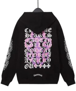 Chrome Hearts Blouson Zip Up Black Hoodie