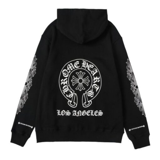 Chrome Hearts Los Angeles Zip Hoodie Black