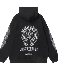 Chrome Hearts Malibu Zip Hoodie Black