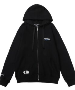 Chrome Hearts NYC Limited ST.Barth Zip Black Hoodie